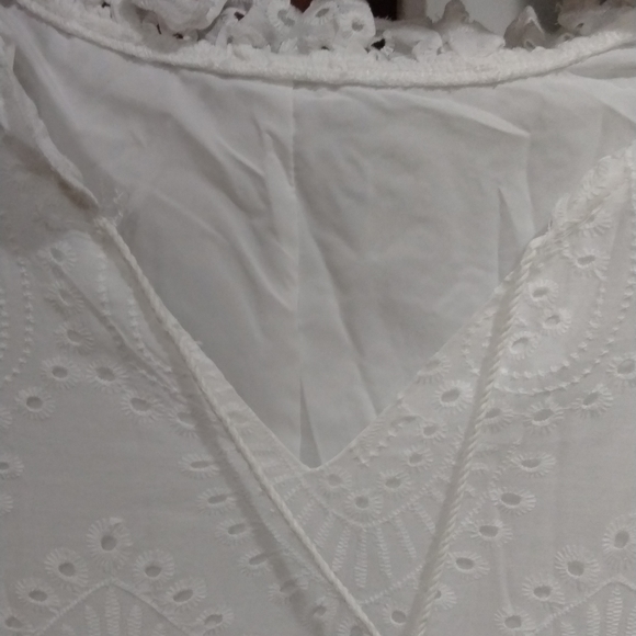 Cupshe Dresses Nwt Cupshe White Eyelet Dress Poshmark